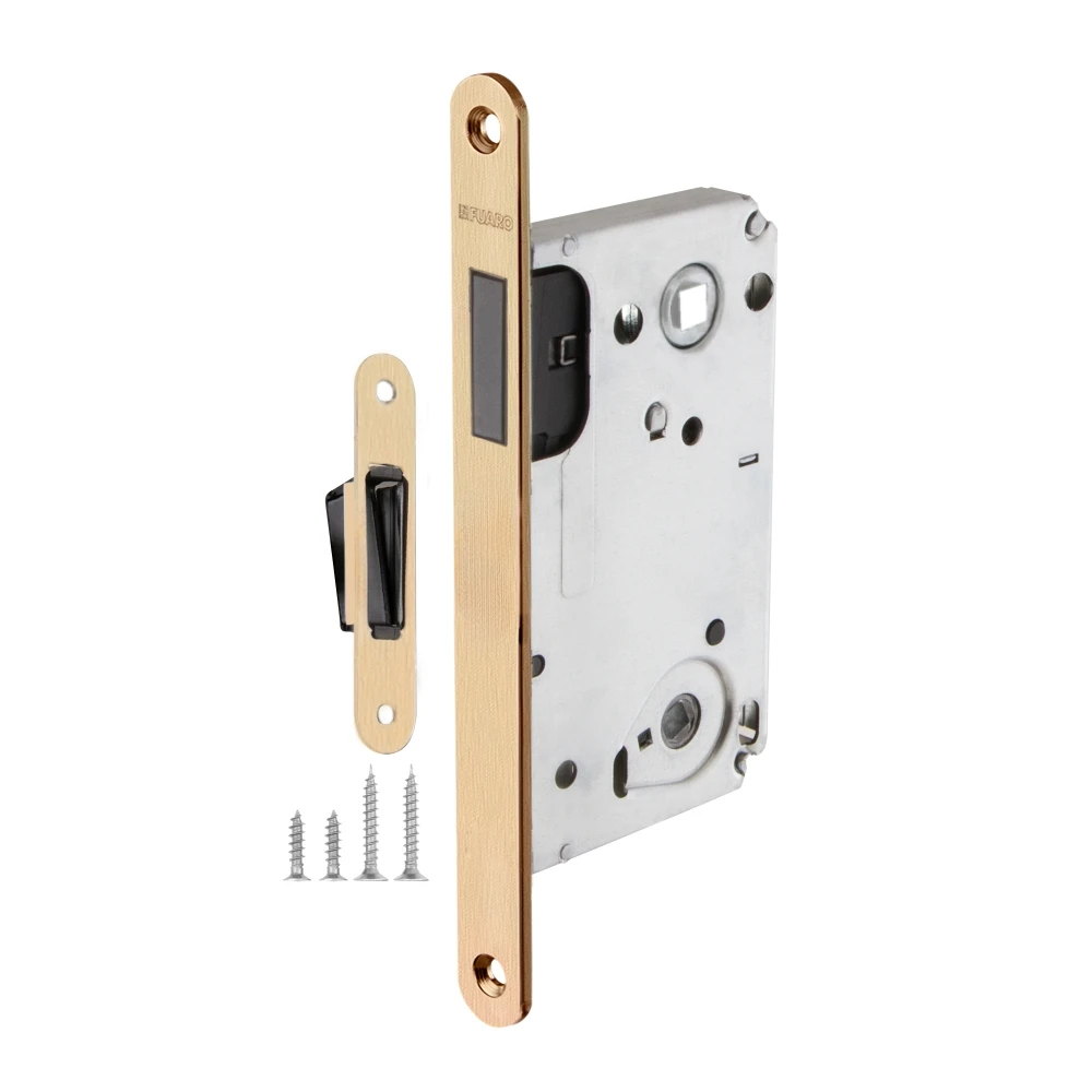 Фото Защелка врезная MAGN5300-M-WС (5300-M-WC) SSG сатинированное золото