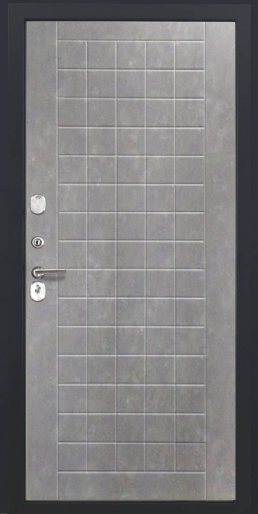 Входная дверь ДвериПРО Модель L-47 ФЛ-256 (10мм, бетон пепельный) DPRO195381 внутренняя сторона