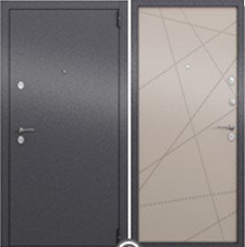 Дверь Torex X7 PRO MP Темно-серый букле графит без рис.  Х6-26, ПВХ Холст латте